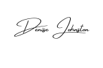 Denise Johnston signature69811