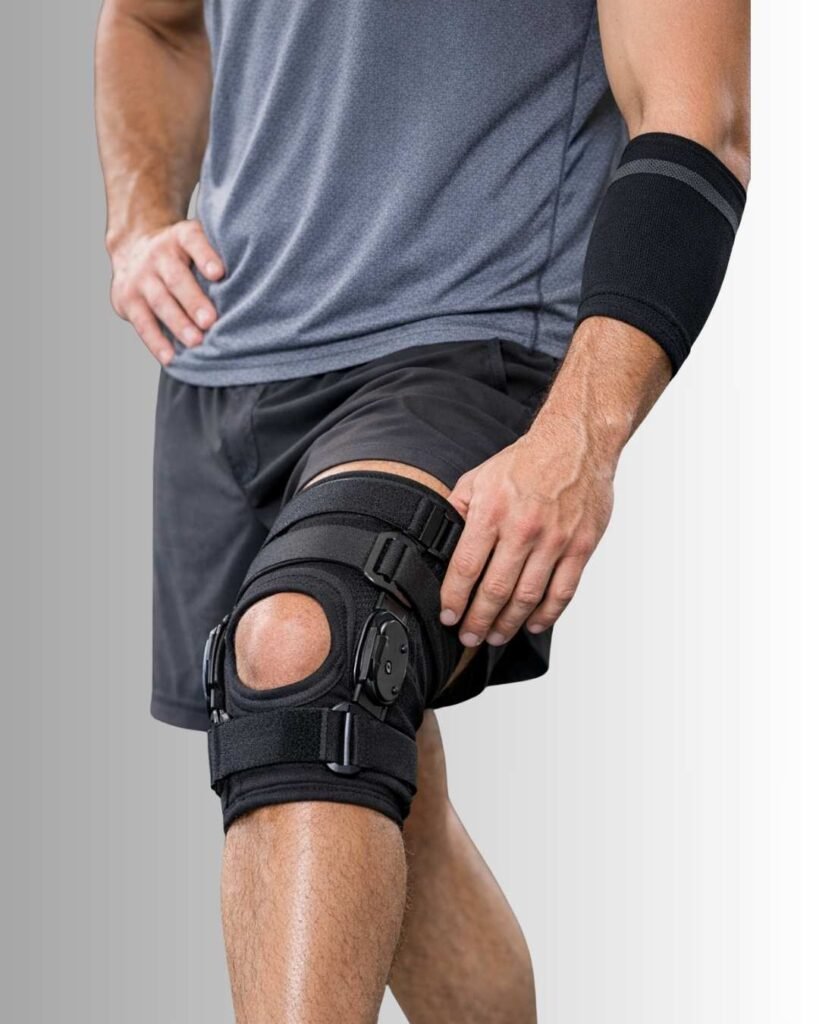 Joint braces and compression supports. compression joint braces