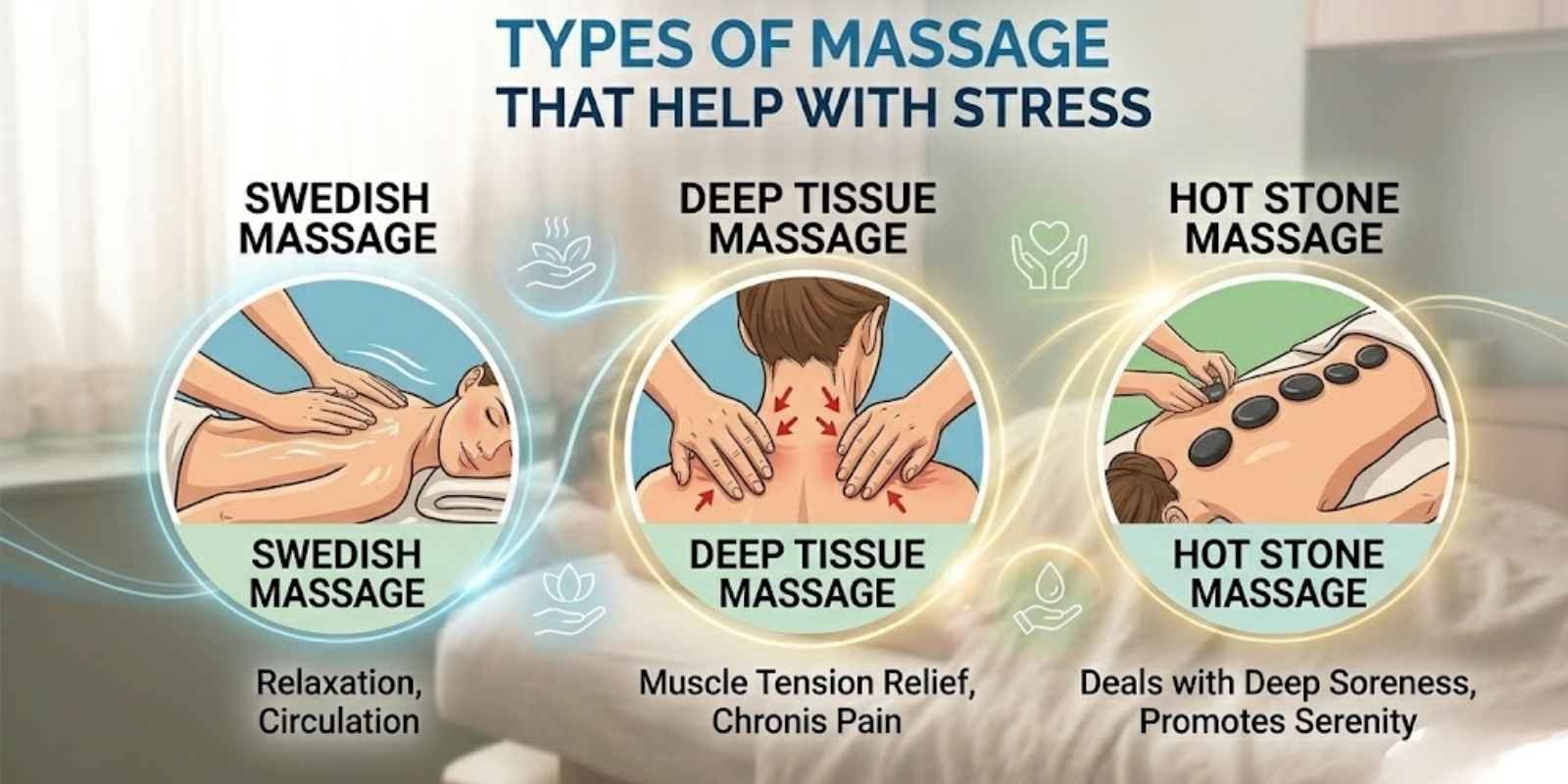 Types of Massage That Help with Stress